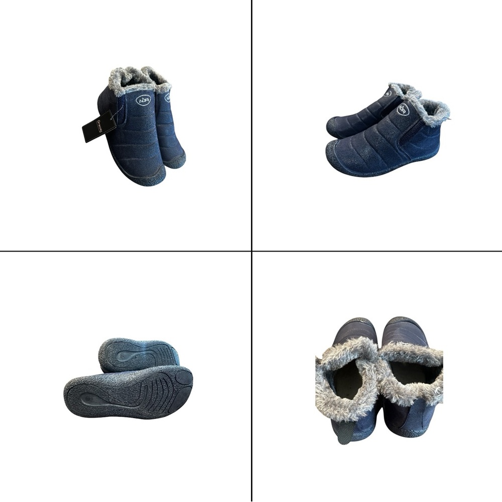 Gracosy‎ Warm Snow Boots, Winter Warm Ankle Boots, NWT